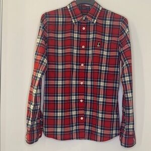 Teenie Weenie All That Bear Red Button-Up Shirt